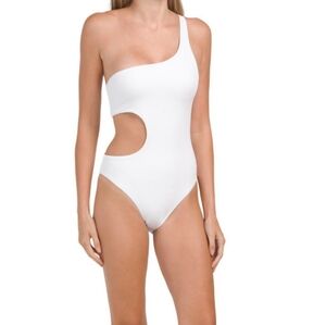 Onia One Shoulder Swimsuit NWT